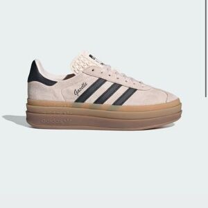 Like New Adidas Gazelle Women's Shoes -  Wonder Quartz and Black